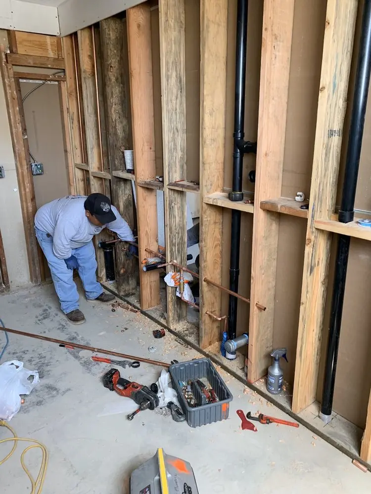 Commercial rough-in plumbing for Trenchless Sewer Repair in Madison Heights